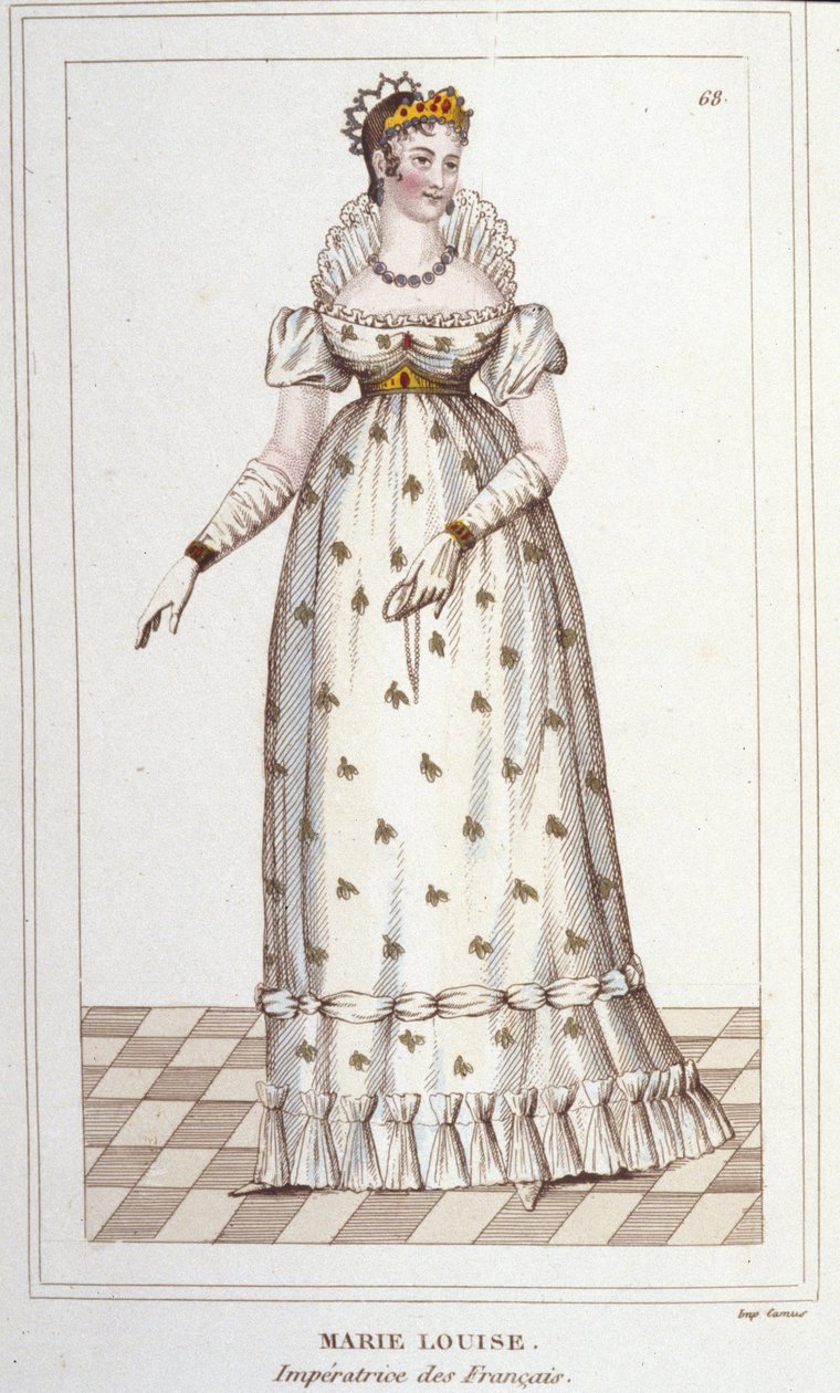 Habsburg Lotaringiai Marie Louise portréja. Francia császárné (Bécs alkotó: Unknown artist