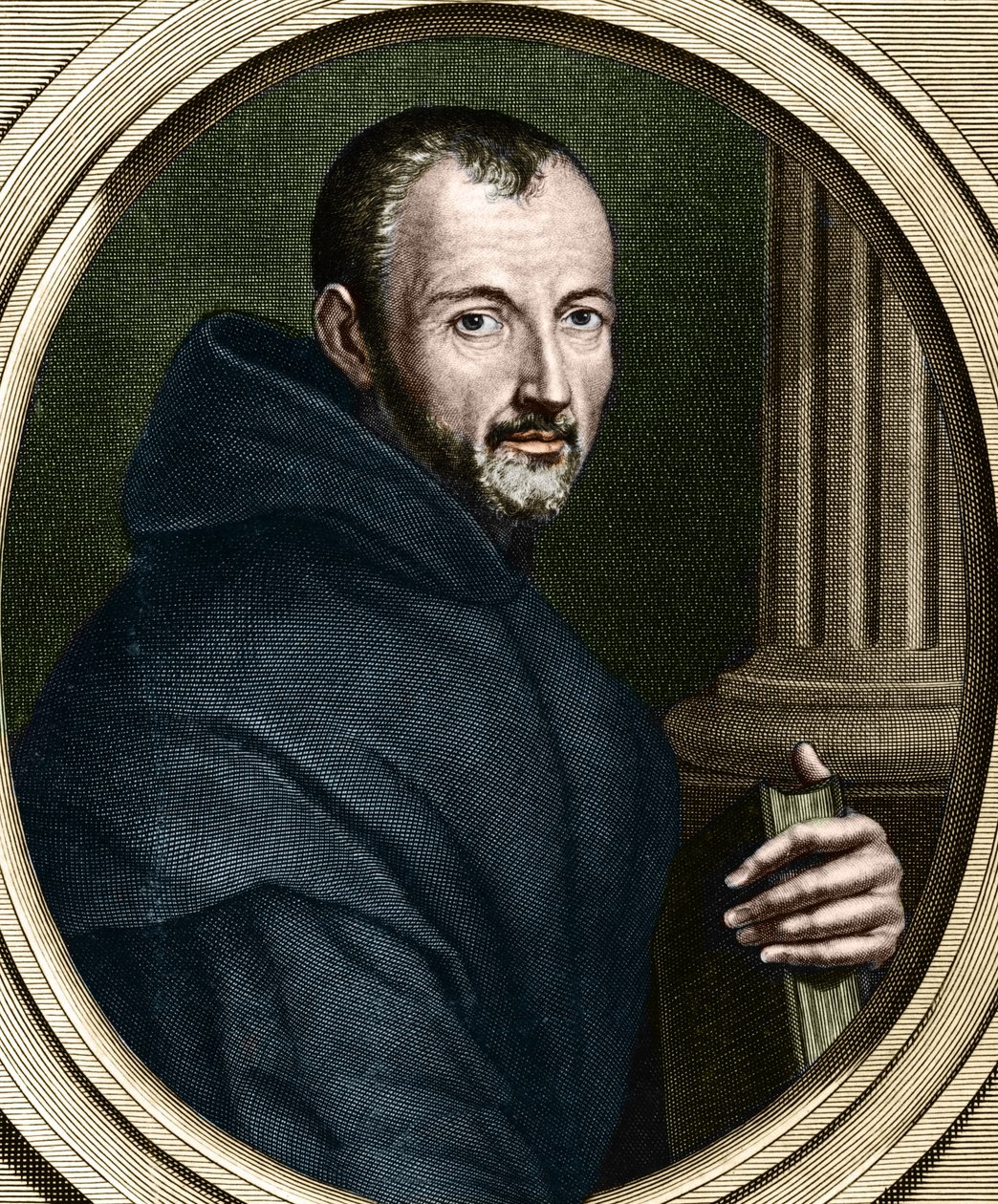 Marin Mersenne (1588-1648), a Minimális Apák Rendjének portréja alkotó: Unknown artist