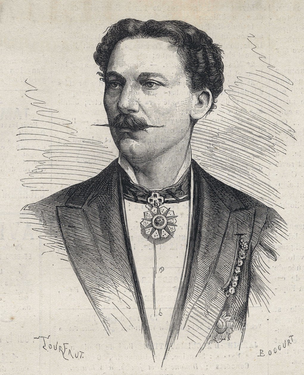 Marius Cazeneuve (1839-1913) francia prestidigitális portréja. alkotó: Unknown artist