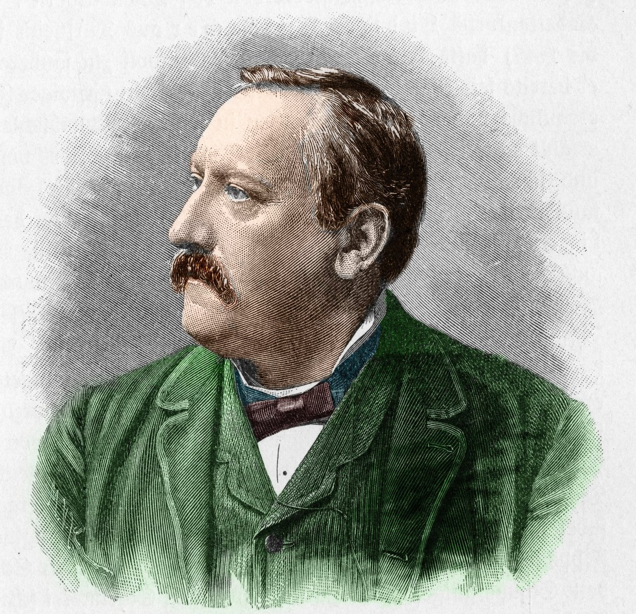 Martin Greif (1839-1911) német költő portréja. alkotó: Unknown artist