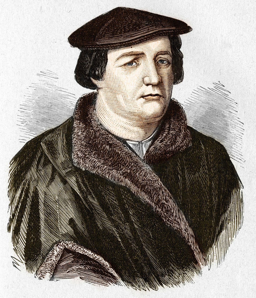 Luther Márton német protestáns teológus és reformátor portréja. alkotó: Unknown artist