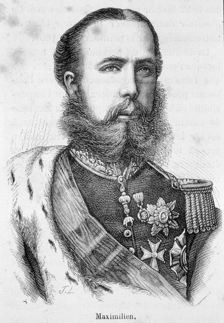 I. Maximilian mexikói vagy Ferdinánd Maximilian József, osztrák császári herceg és főherceg, Magyarország és Bohém királyi herceg (1832-1867) portréja alkotó: Unknown artist