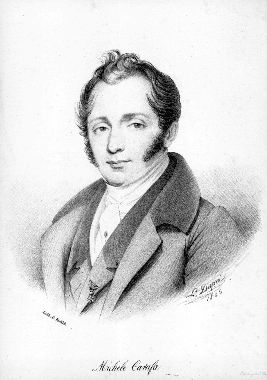 Michele Enrico Carafa, Colobrano hercegének portréja alkotó: Unknown artist