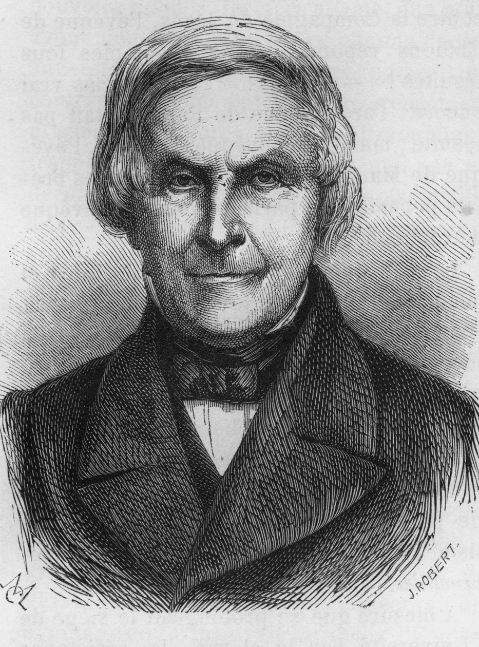 Michelet francia történész és író (1798-1874) portréja alkotó: Unknown artist