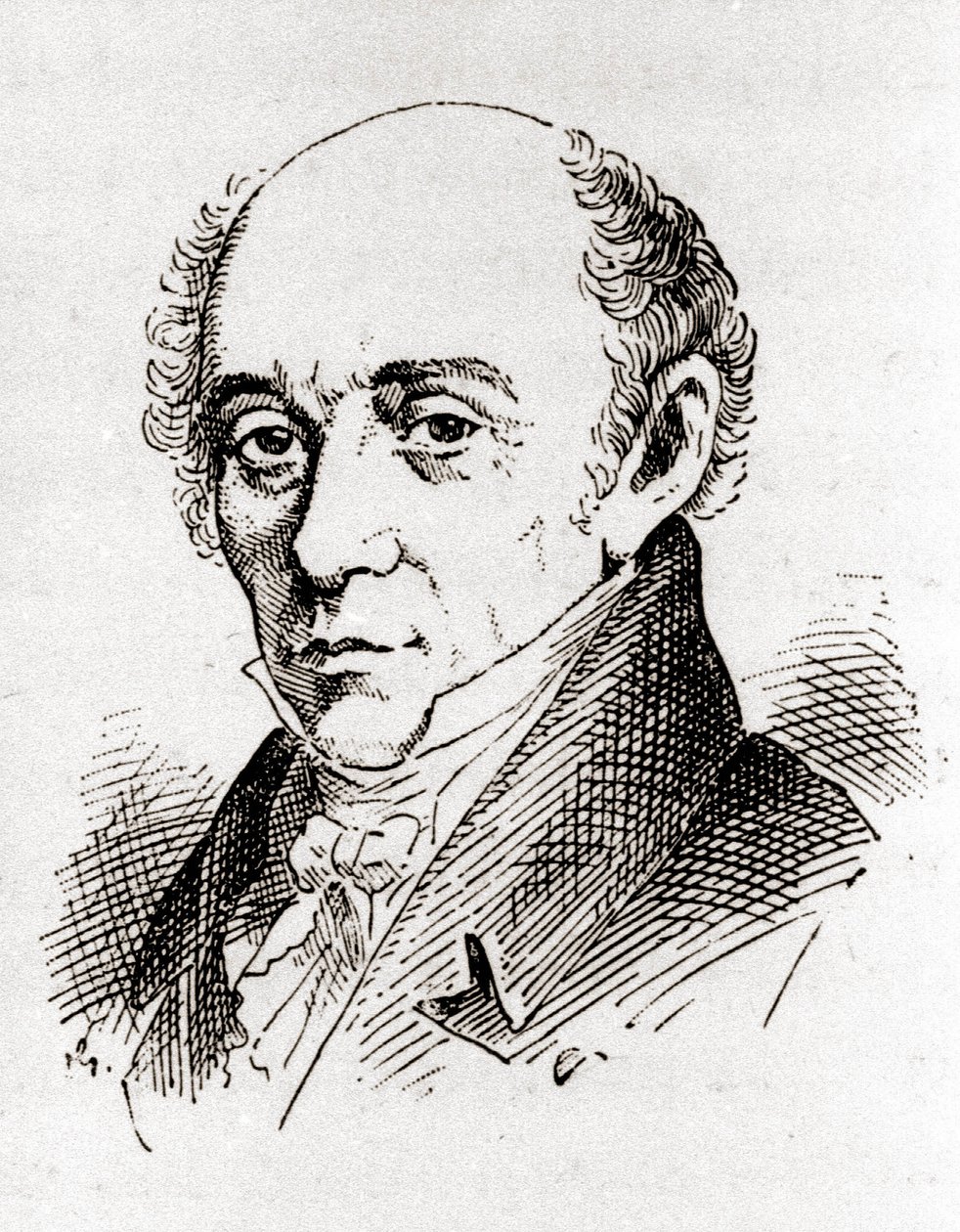 Muzio Clementi (1752-1832) olasz zeneszerző és zongoraművész portréja. alkotó: Unknown artist
