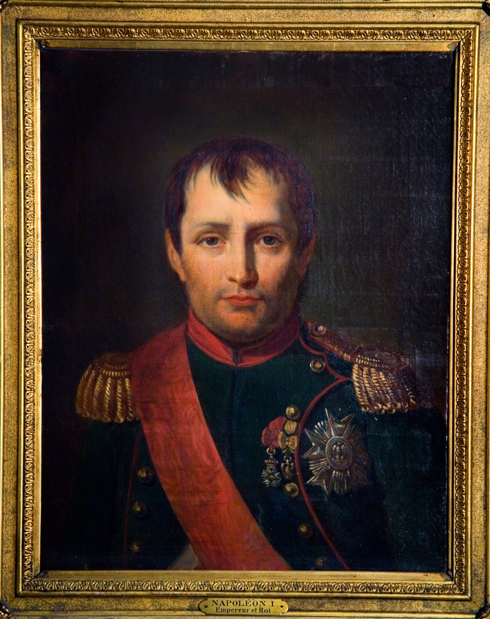 Bonaparte Napóleon portréja (olaj, vászon) alkotó: Unknown Artist
