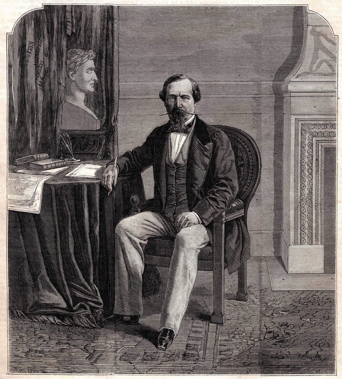 III. Napóleon portréja (1808-1873) alkotó: Unknown artist