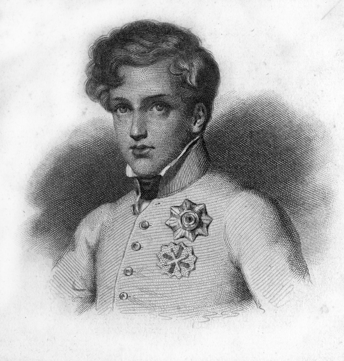 II. Napóleon, I. Napóleon fia, Reichstadt hercege (1811-1832) portréja alkotó: Unknown artist
