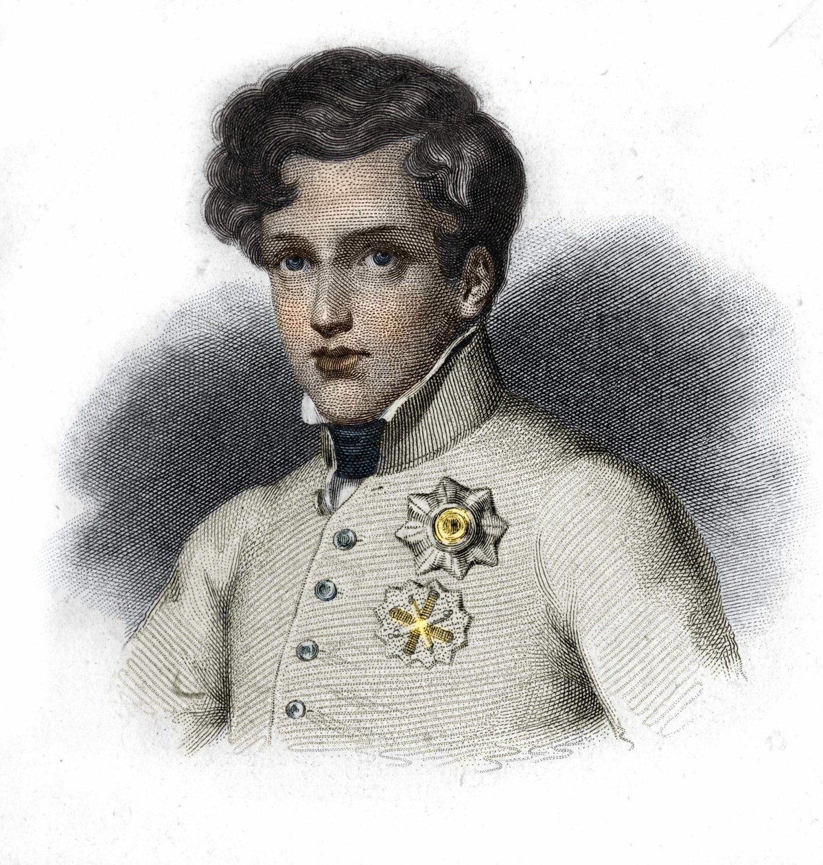 II. Napóleon, I. Napóleon fia, Reichstadt hercege (1811-1832) portréja alkotó: Unknown artist