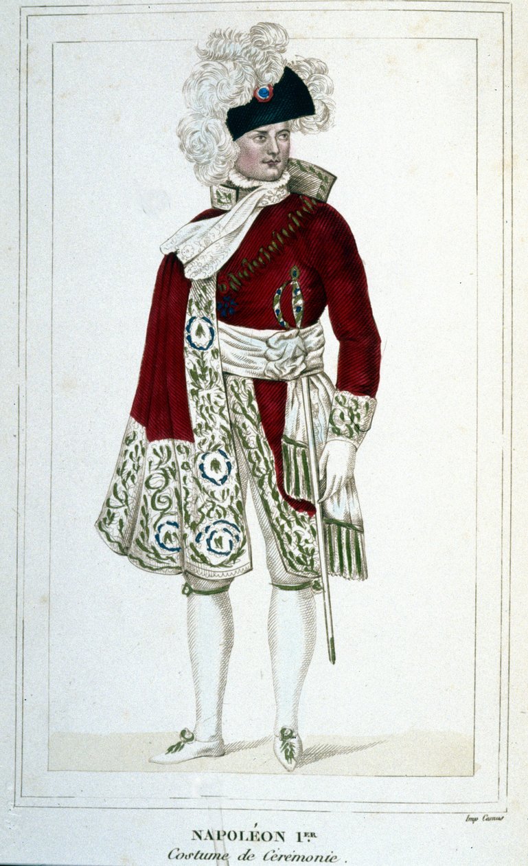 I. Napóleon (1769-1821) portréja ünnepi jelmezben. alkotó: Unknown artist