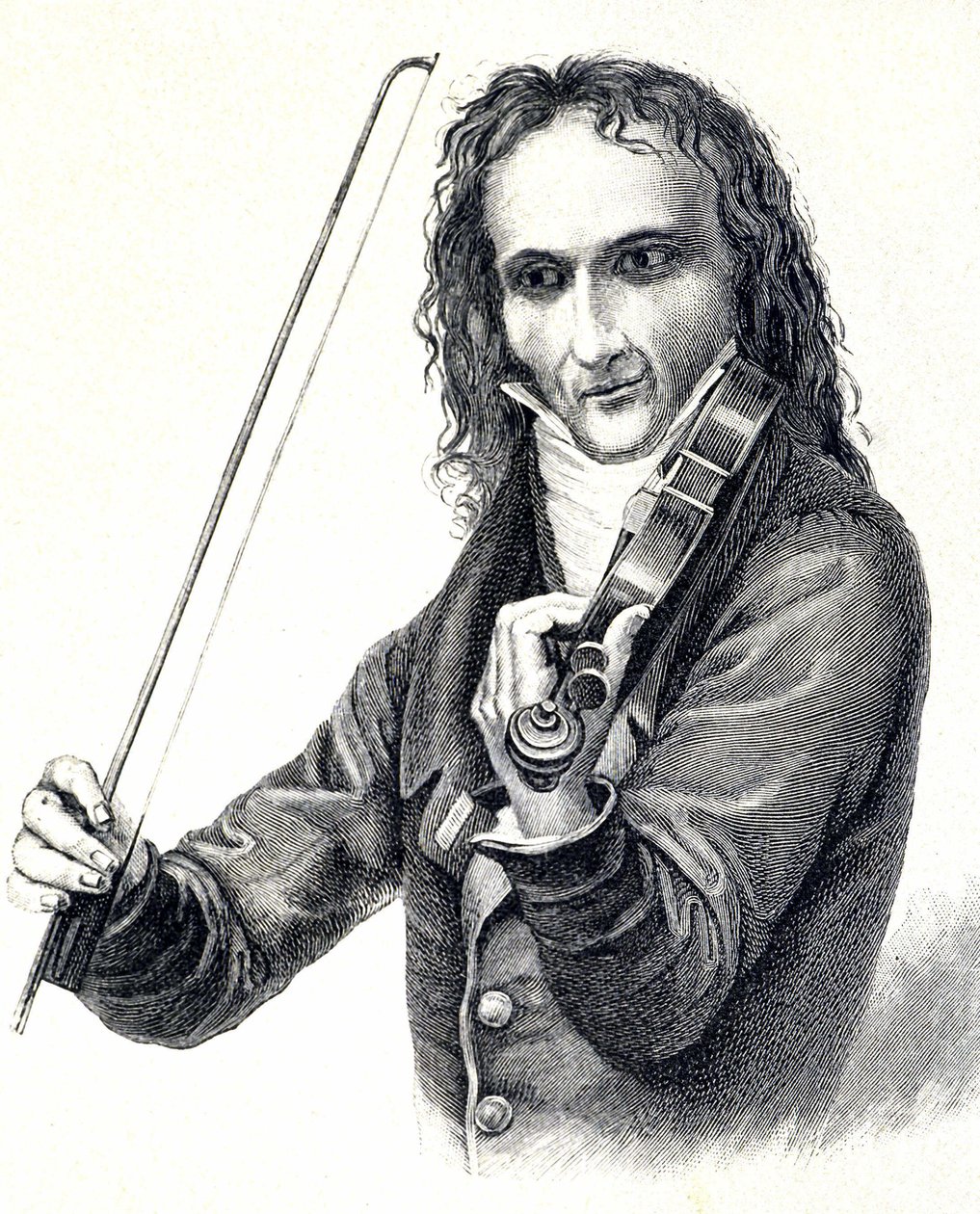 Niccol Paganini (1782-1840) portréja alkotó: Unknown artist