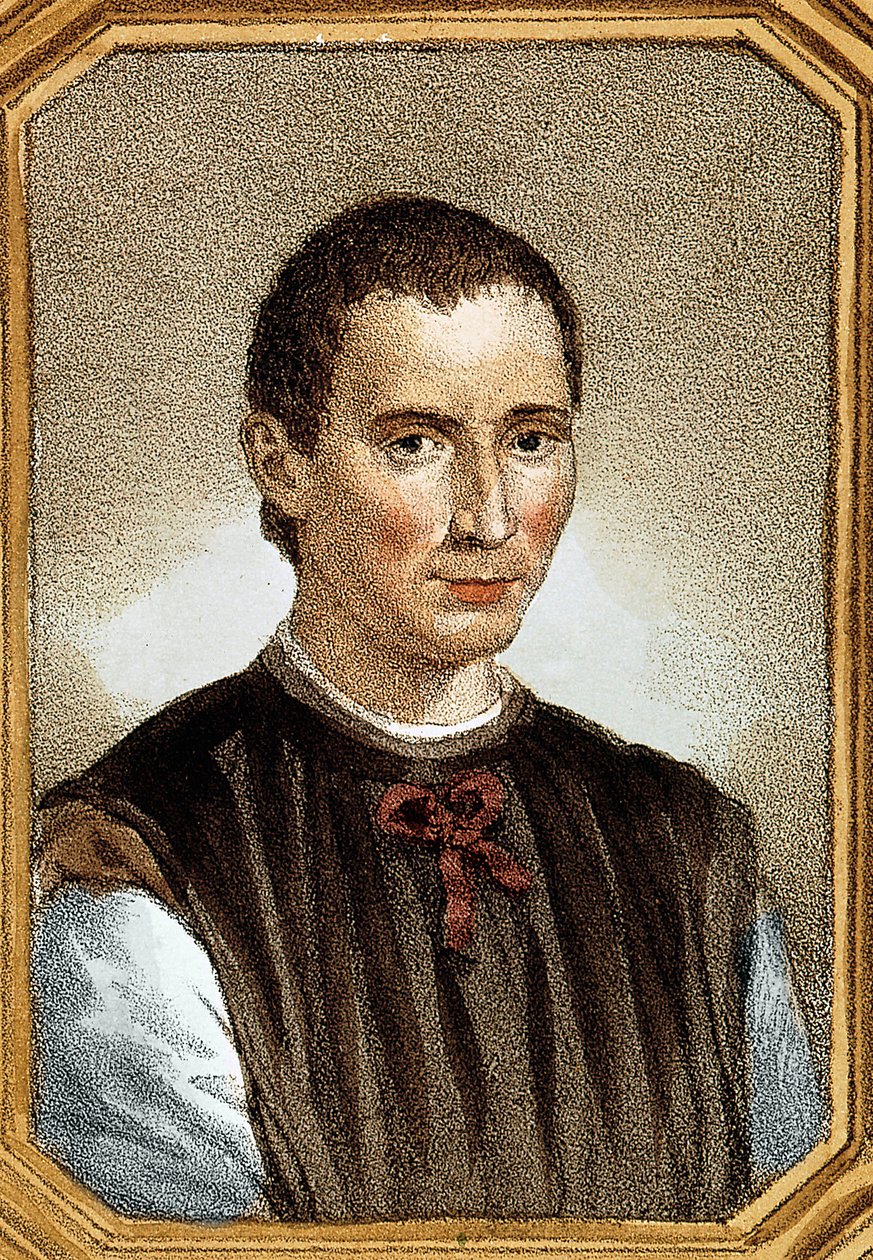 Niccolo portréja, Bernardo dei Machiavelli (Nicolas Machiavel alkotó: Unknown artist