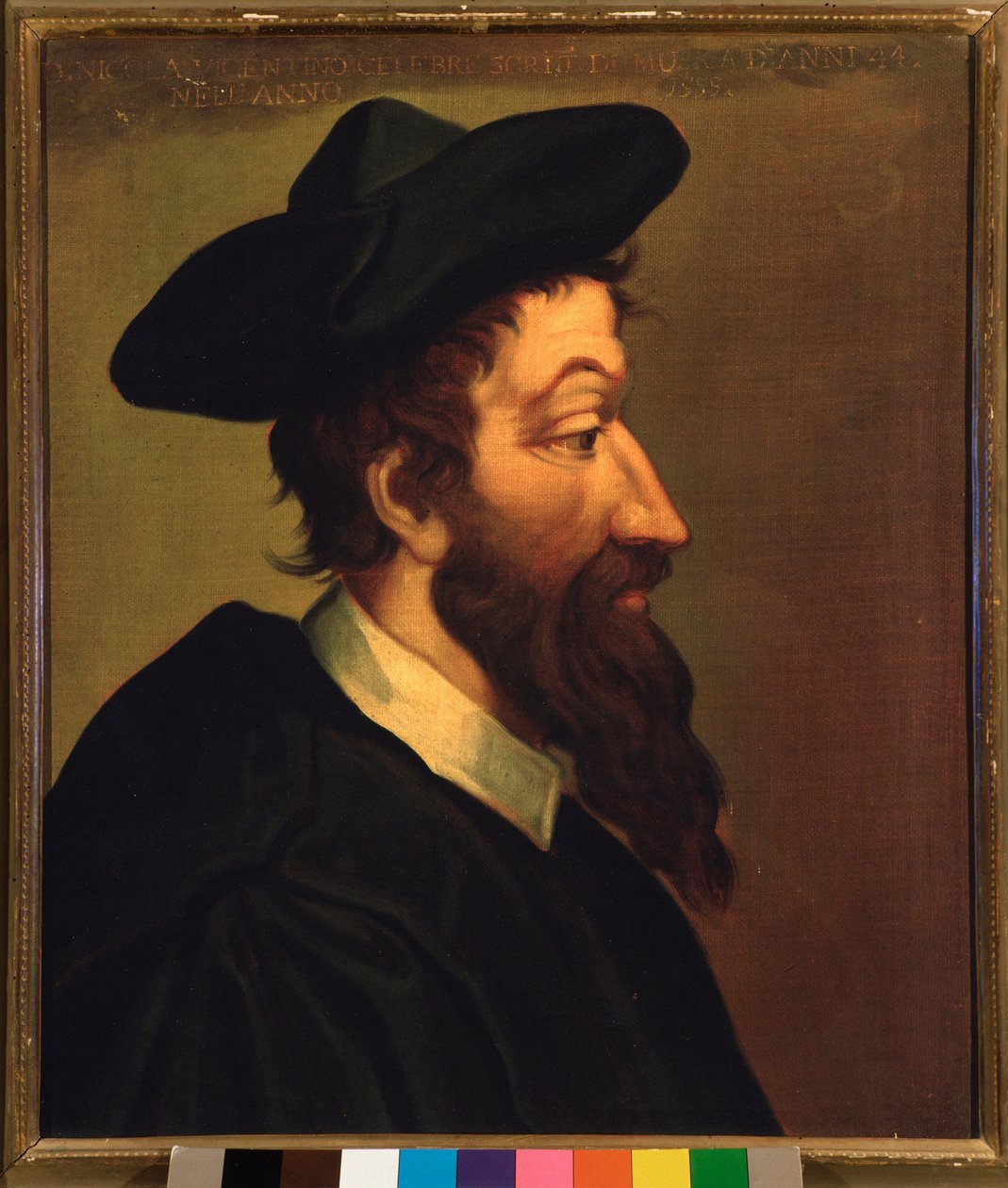 Nicola Vicentino portréja (festmény alkotó: Unknown artist