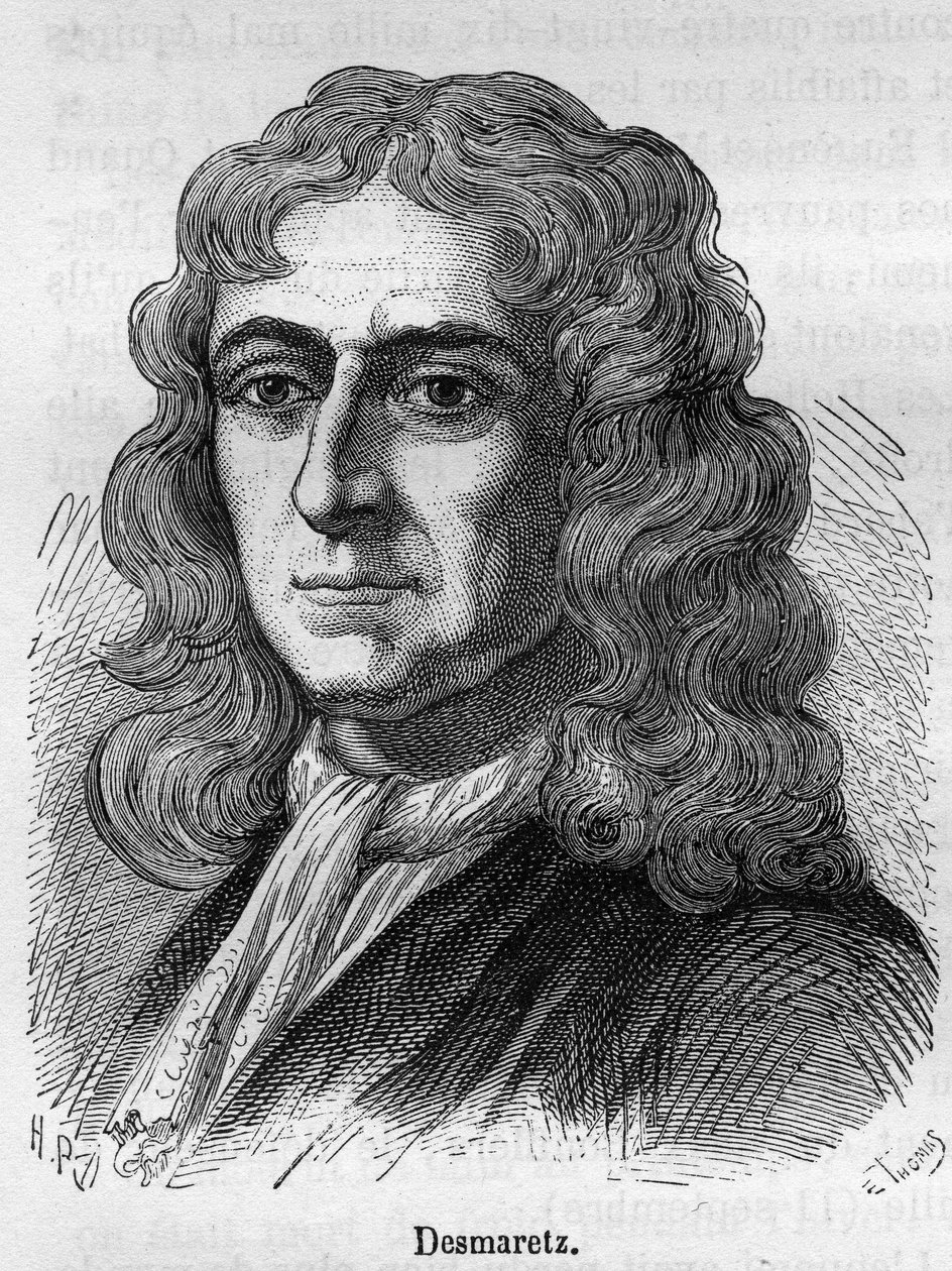 Nicolas Desmarets vagy Desmaretz, Maillebois ura és Colbert unokaöccse portréja. 1648-1721 alkotó: Unknown artist