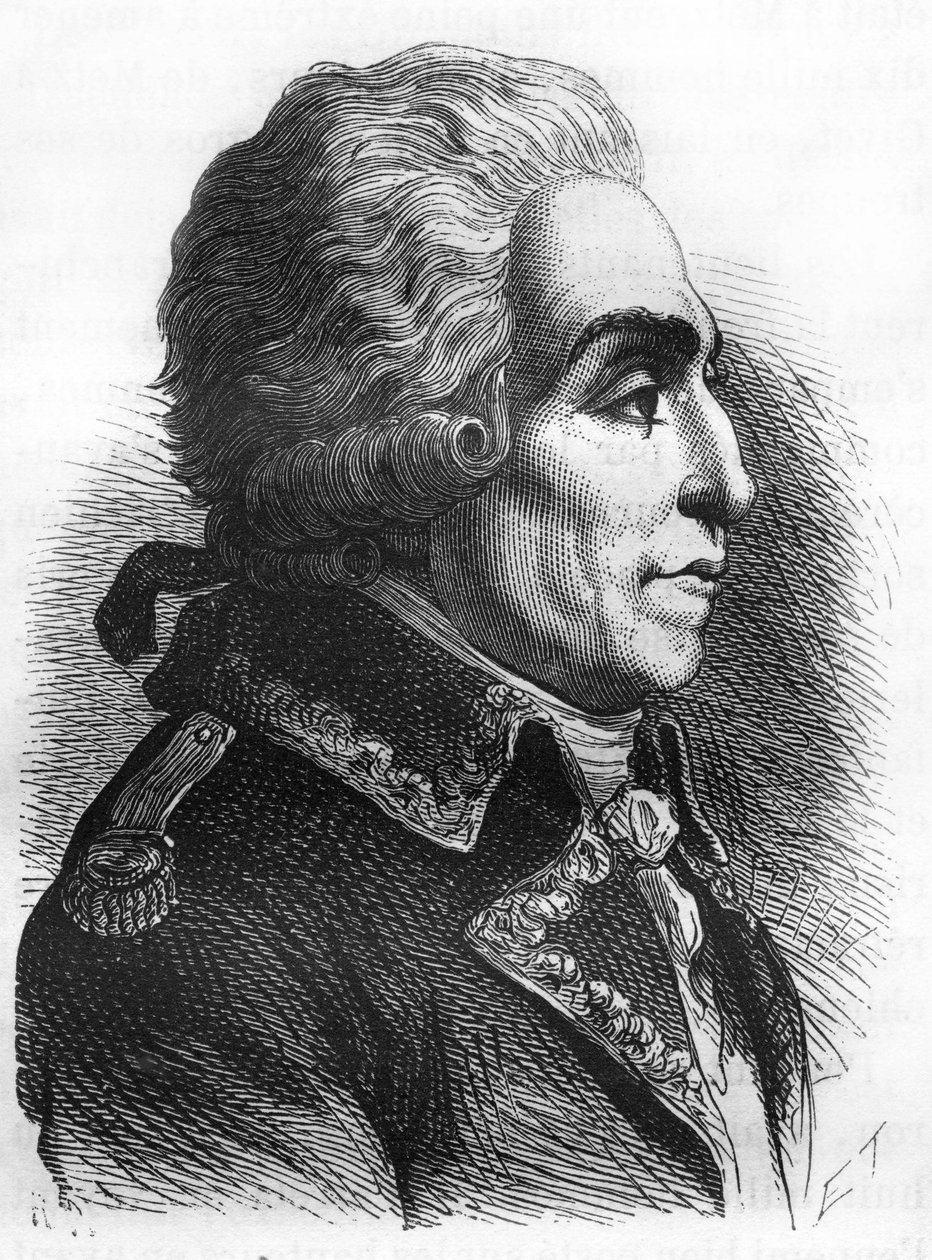 Nicolas Luckner (1722-1794) francia marsall portréja. alkotó: Unknown artist
