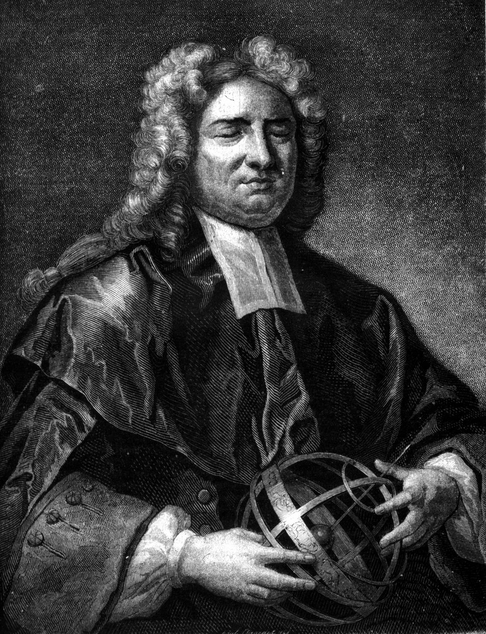 Nicolas Saunderson (1682-1739), vak, a Cambridge-i Egyetem matematikaprofesszorának portréja. Metszés. alkotó: Unknown artist