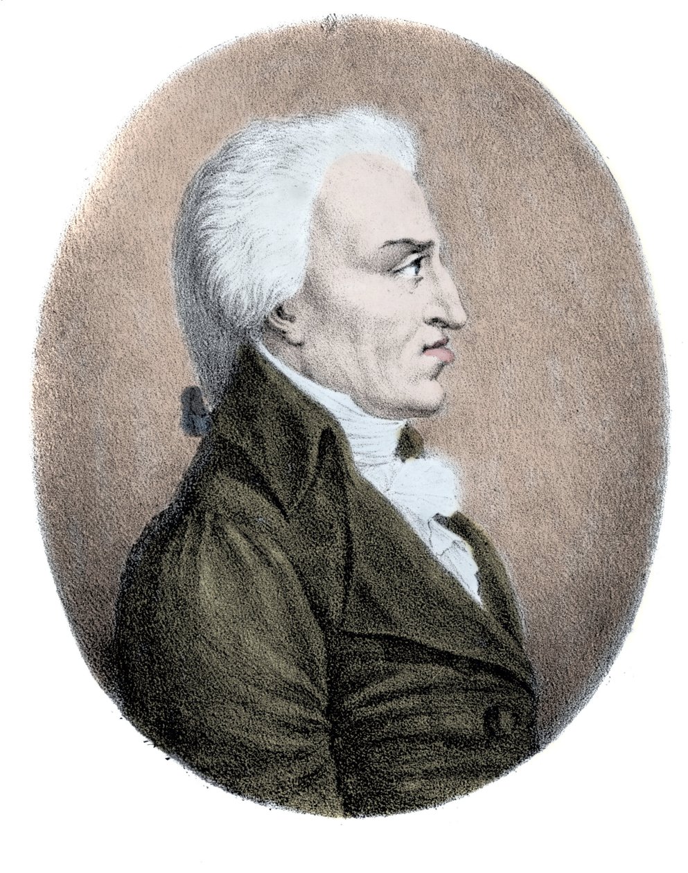 Nicolo Zingarelli (1752-1837) olasz zeneszerző portréja. alkotó: Unknown artist