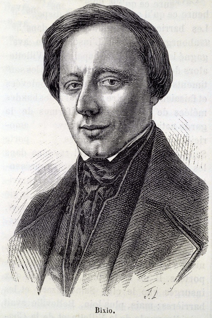 Nino Bixio (1821-1873) olasz katona és politikus portréja. alkotó: Unknown artist
