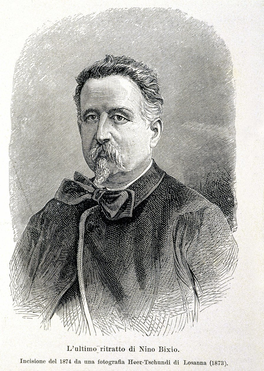 Nino Bixio (1821-1873) olasz politikus portréja alkotó: Unknown artist