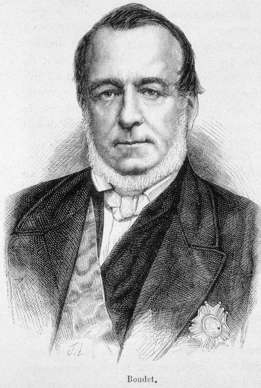 Paul Boudet (1800-1877) francia politikus portréja. alkotó: Unknown artist