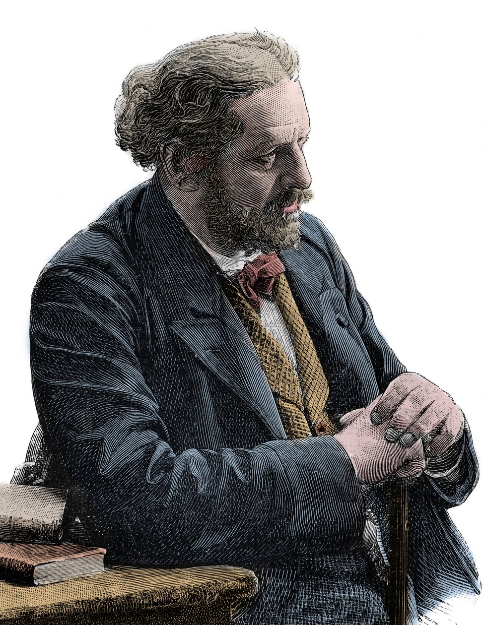Paul Jules Barbier (1825-1901) francia író portréja alkotó: Unknown artist
