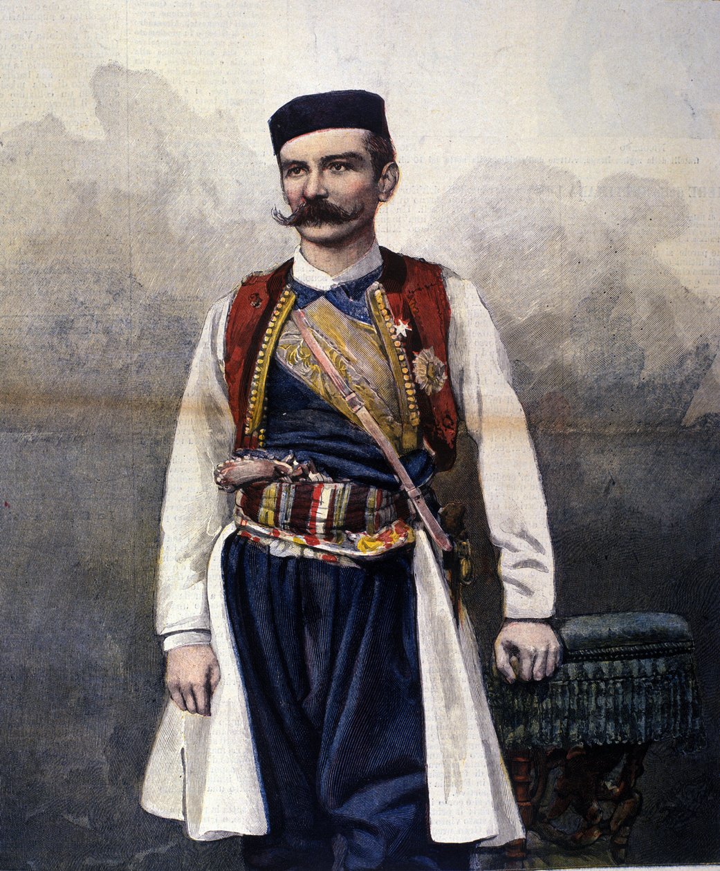 Szerb I. Péter portréja (Karageorgevic alkotó: Unknown artist