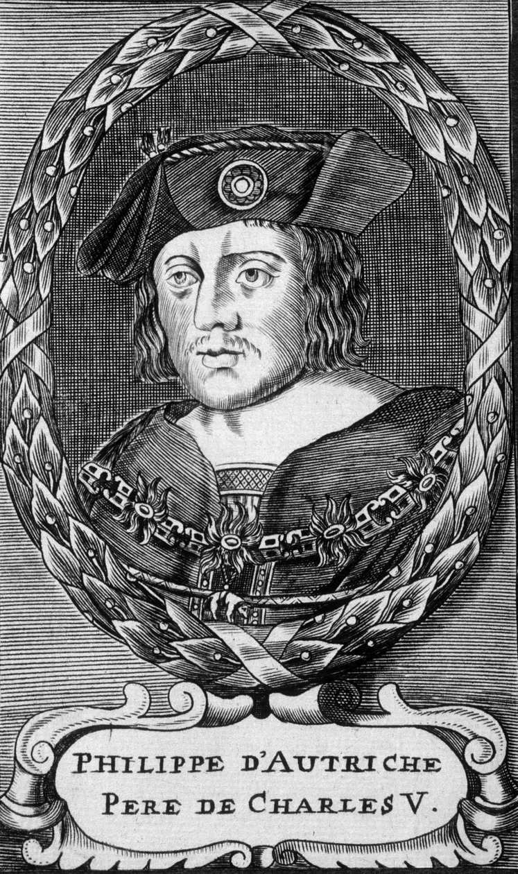 Ausztriai Fülöp, V. Károly apja portréja - n.d. alkotó: Unknown artist