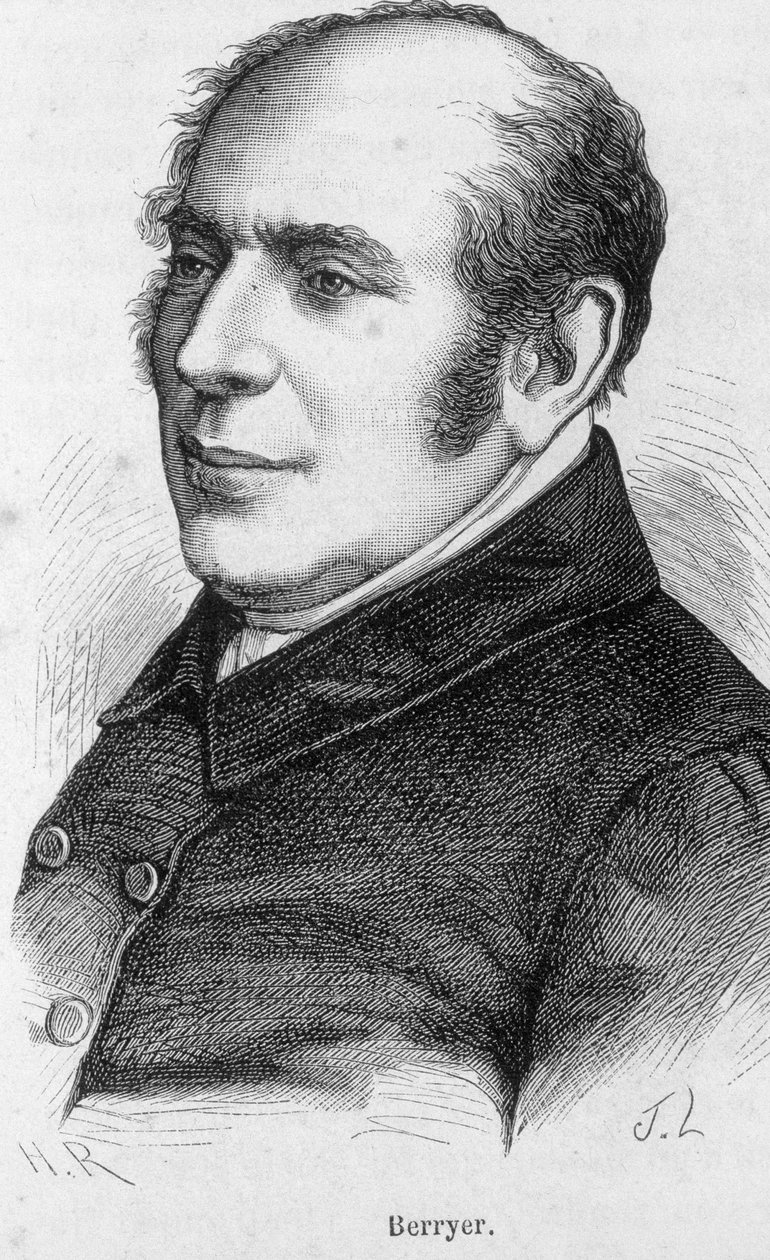 Pierre Antoine (Pierre-Antoine) Berryer (1790-1868) portréja (Berryer fils), francia ügyvéd és politikus alkotó: Unknown artist