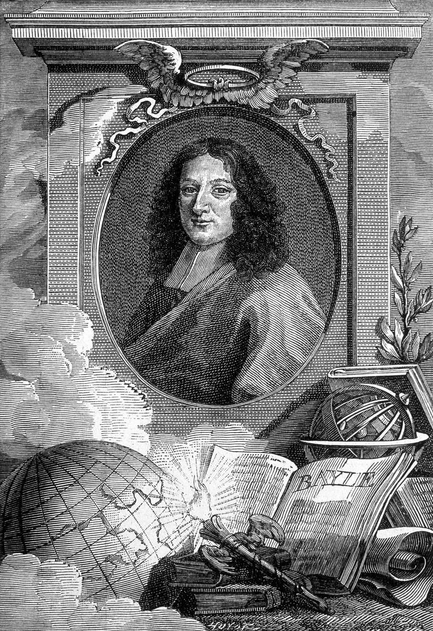 Pierre Bayle (1647-1706) francia író és filozófus portréja. alkotó: Unknown artist