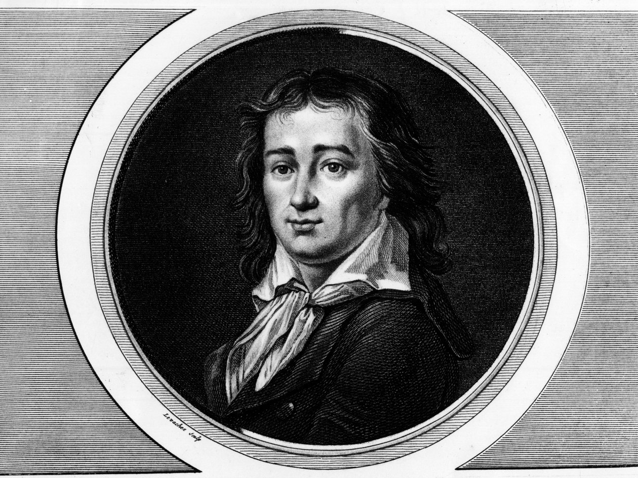 Pierre Gaspard Chaumette (1763-1794) francia politikus portréja. Metszet a „” A francia forradalom történelmi festményeinek teljes gyűjteménye, három kötetben.””” 1804. alkotó: Unknown artist