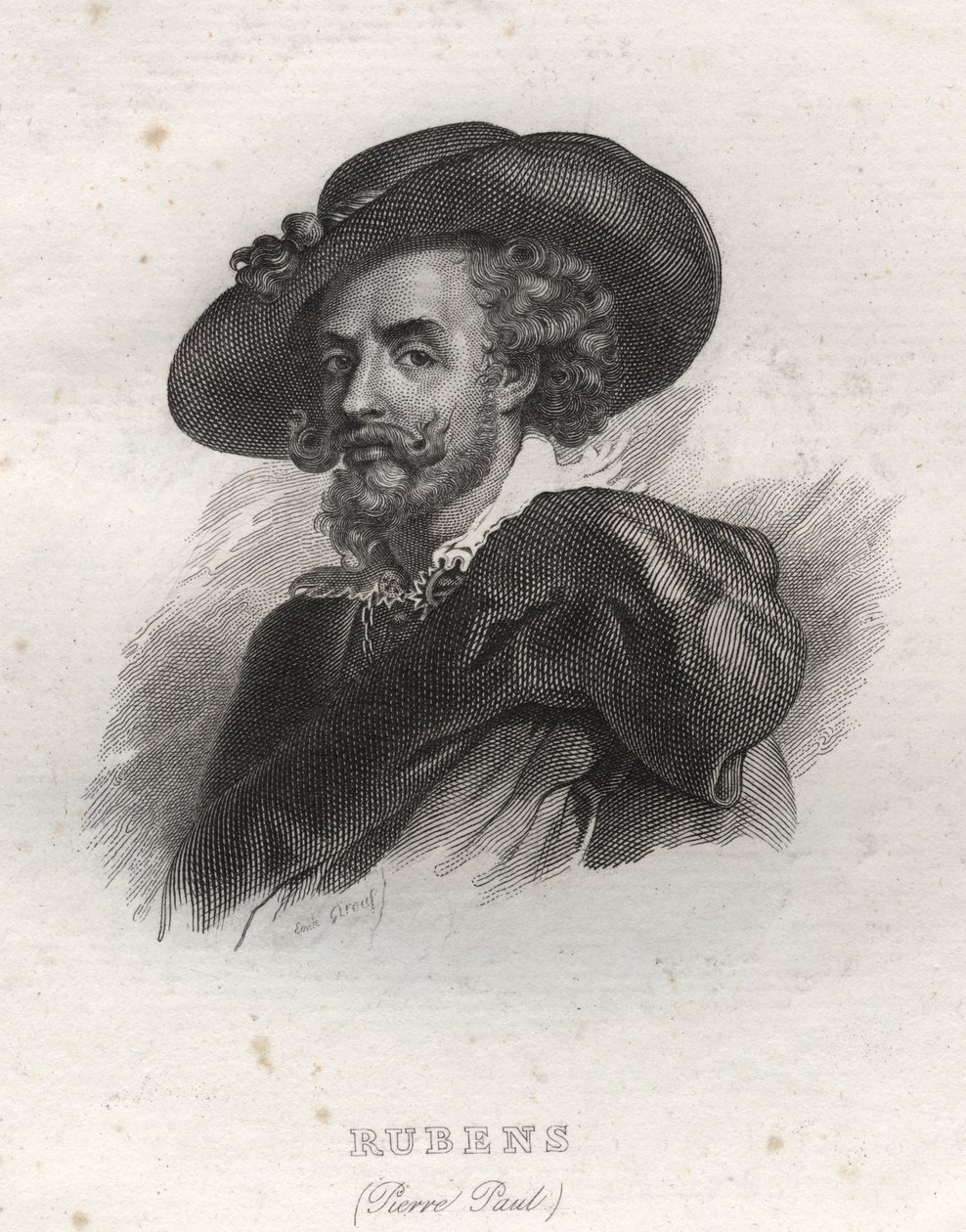 Pierre Paul (Pierre-Paul) Rubens (vagy Peter Paul vagy Petrus Paulus) portréja (1577-1640) alkotó: Unknown artist