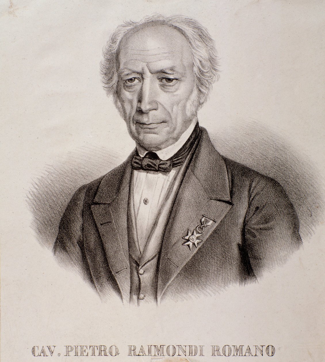 Pietro Raimondi portréja (metszet) alkotó: Unknown artist