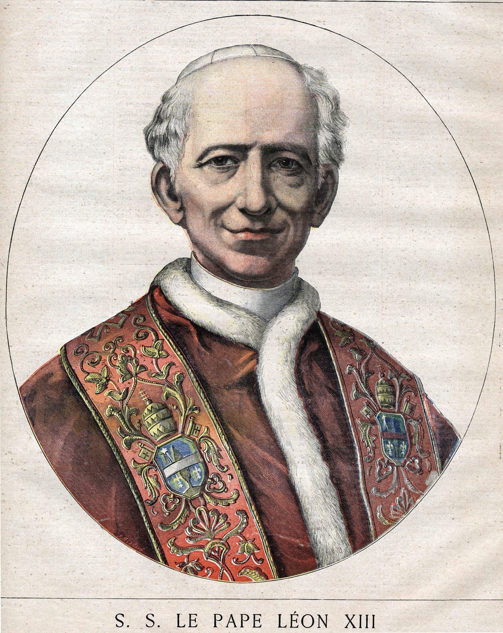 Leó pápa portréja XIII alkotó: Unknown artist