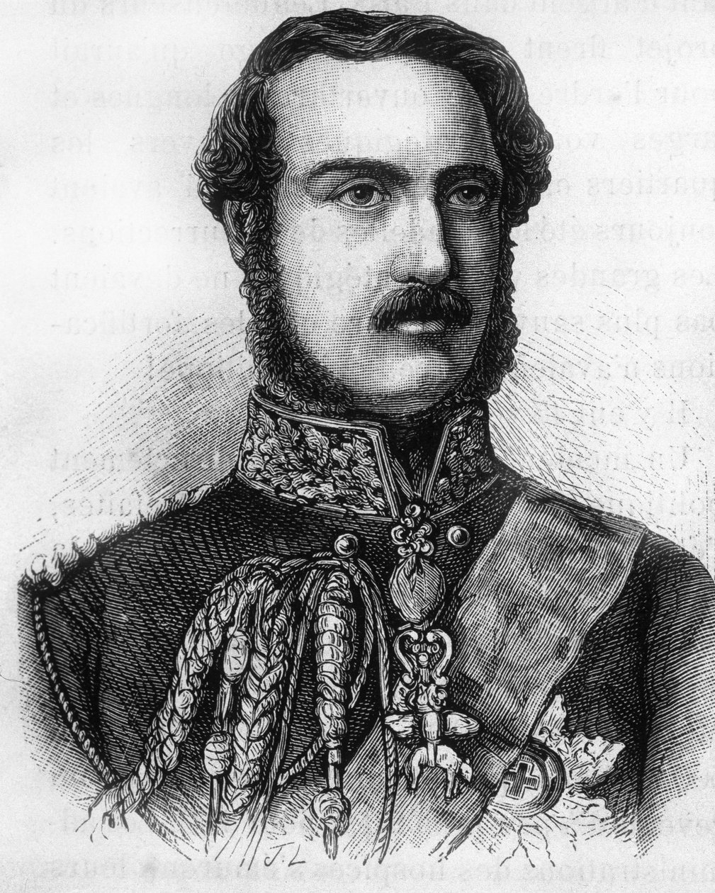 Albert herceg, Anglia és Írország hercegének (1819-1861) portréja. alkotó: Unknown artist