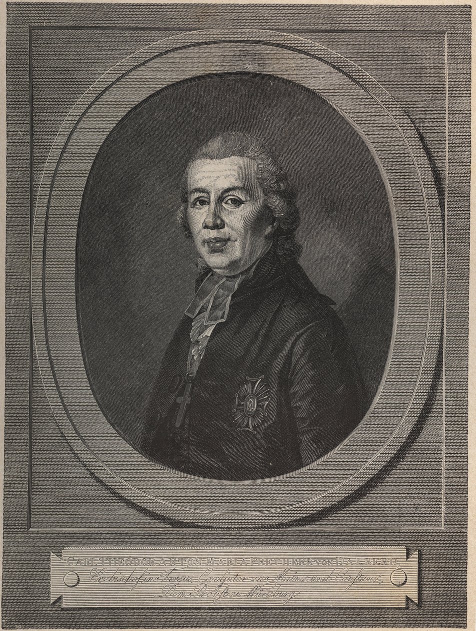 Karl Theodor von Dalberg herceg (1744-1817), érsek és államférfi, író és filozófus portréja alkotó: Unknown artist