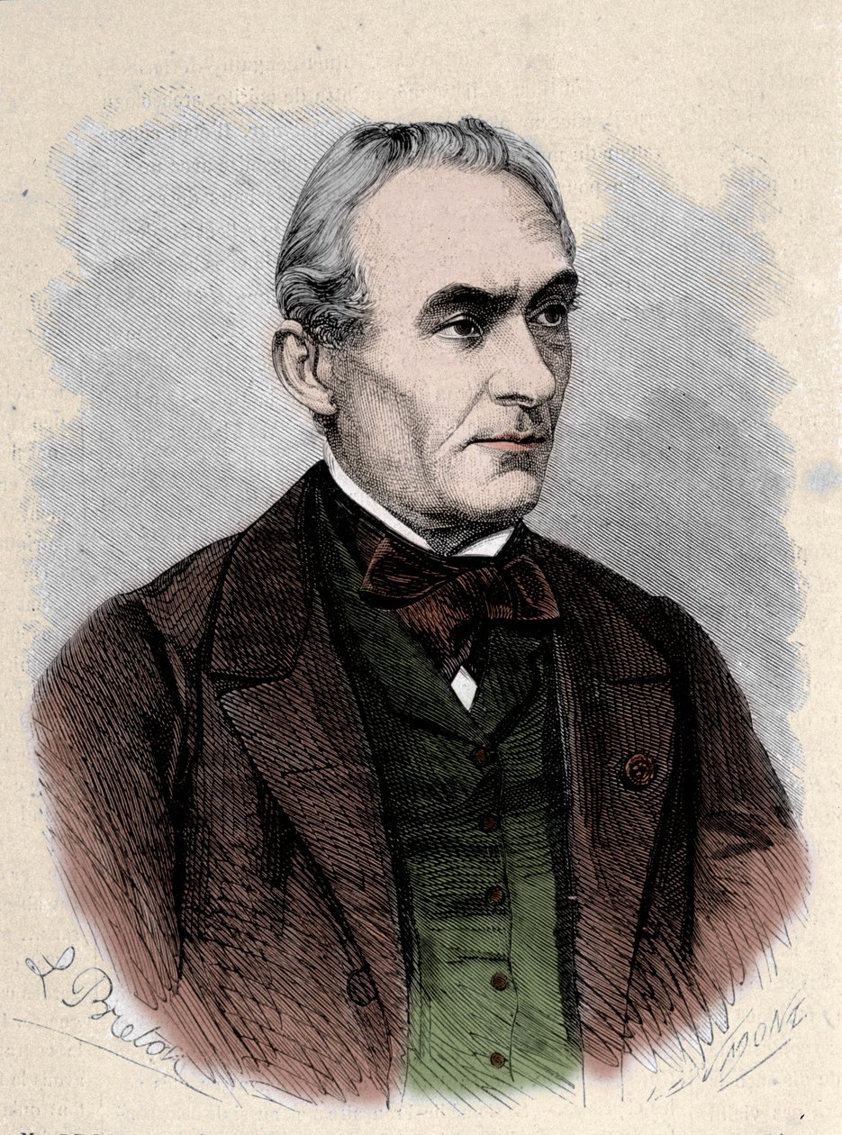Prosper Merimee francia író (1803-1870) portréja.) /leemage alkotó: Unknown artist