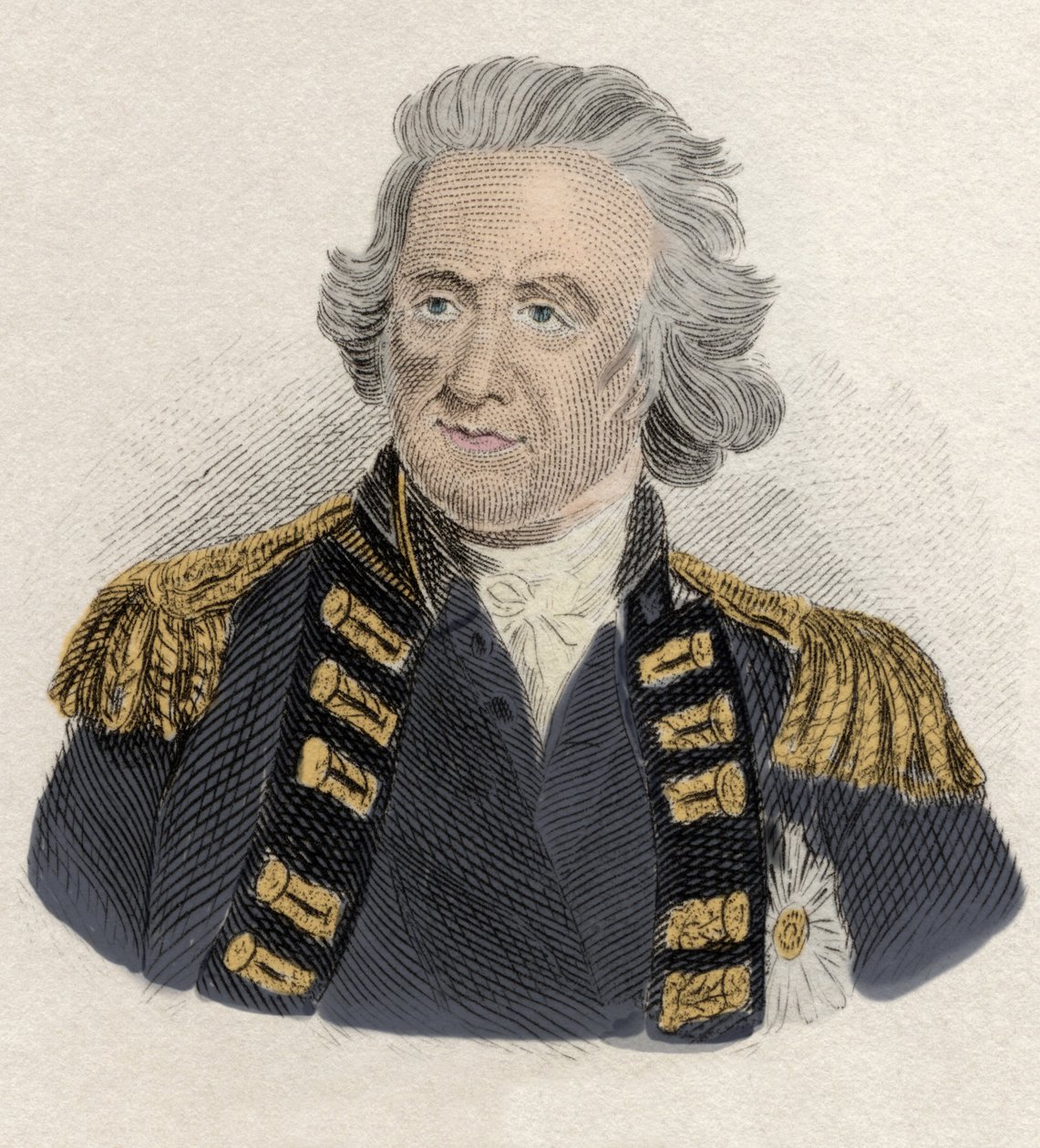 Ralph Abercrombie (Abercromby) (1734-1801), skót tábornok portréja. alkotó: Unknown artist