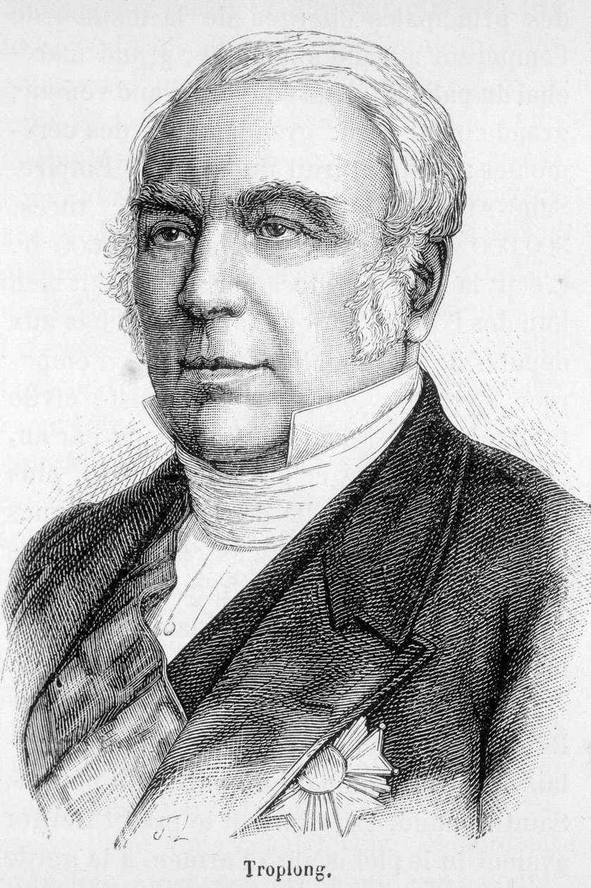 Raymond Theodore Troplong, a Szenátus elnöke a Második Birodalom idején (1852-1869) portréja. alkotó: Unknown artist