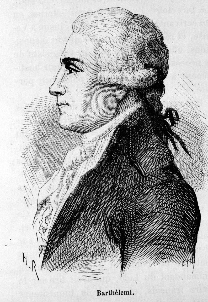 Regis Barthelemy Mouton Duvernet portréja (Mouton-Duvernet alkotó: Unknown artist