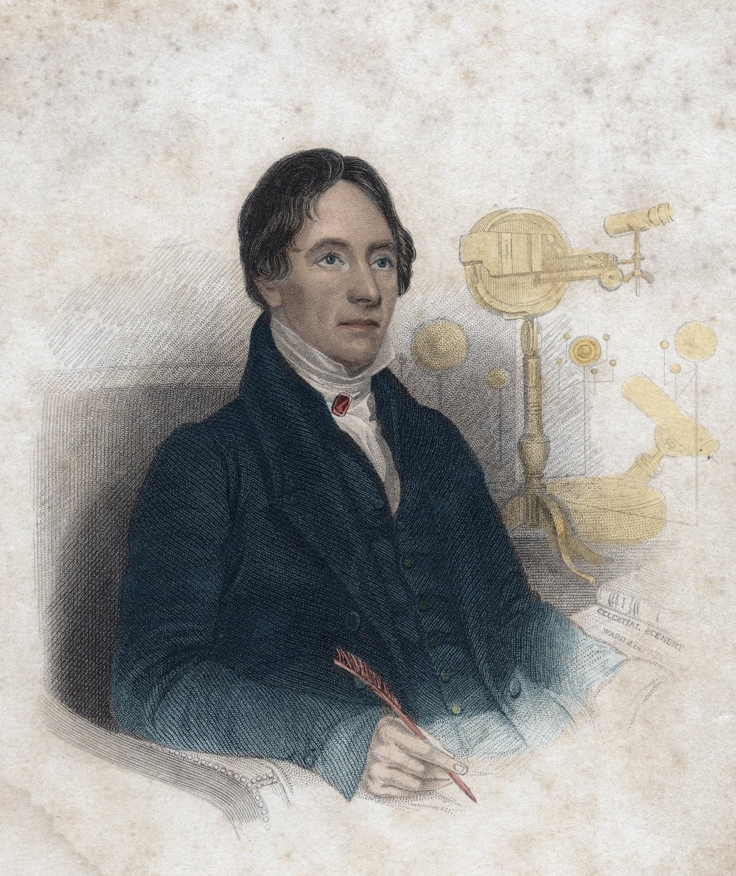 Thomas Dick tiszteletes (1774-1857) skót egyházi lelkész portréja alkotó: Unknown artist
