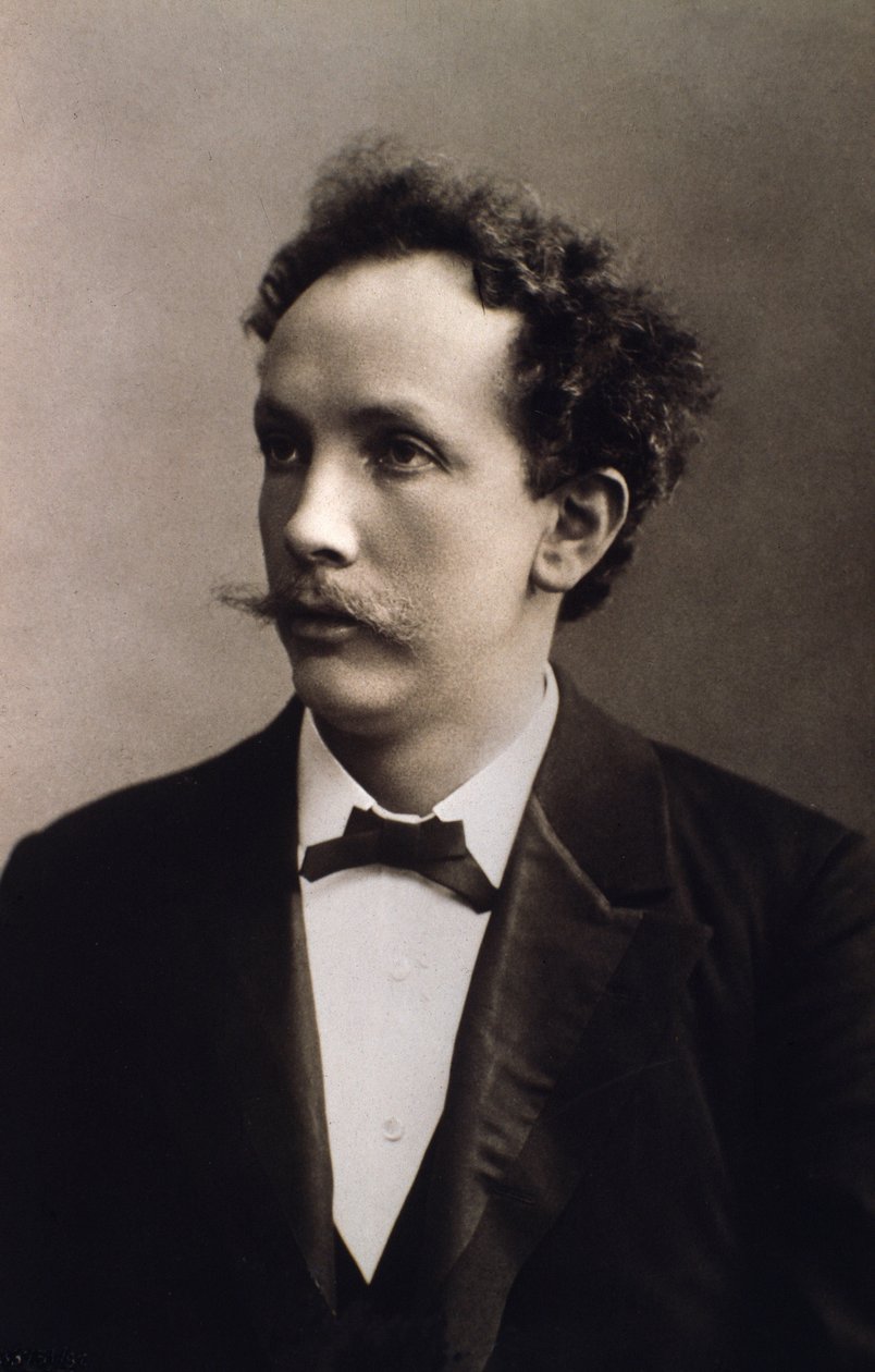 Richard Strauss portréja (f/w fotó) alkotó: Unknown artist