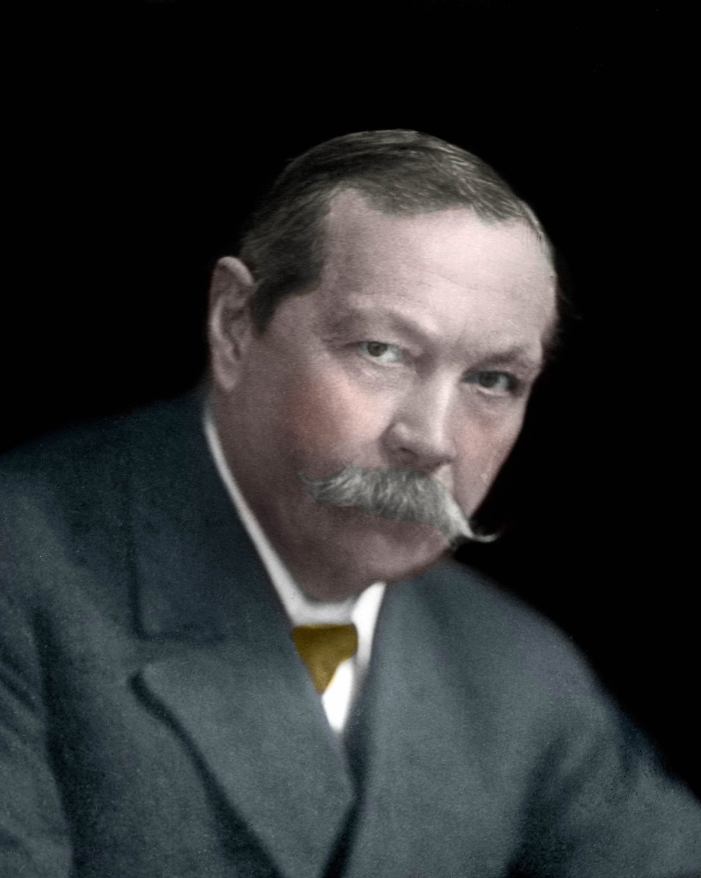 Sir Arthur Conan Doyle (1859-1930) angol regényíró portréja. alkotó: Unknown artist