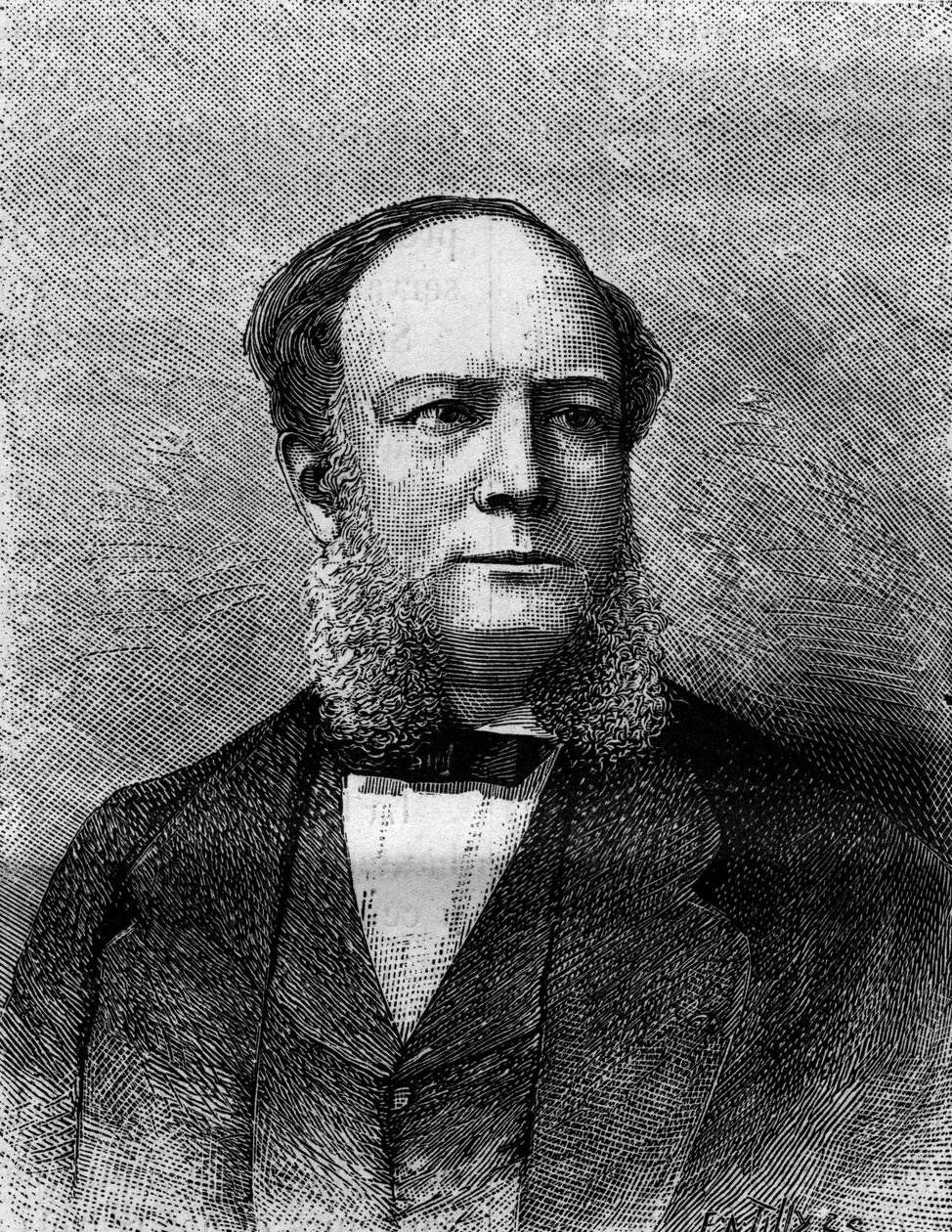 Sir William Siemens (Carl Wilhelm) (1823-1883), angol mérnök és feltaláló, az acélgyártási eljárások megalkotója portréja. Metszet a „” természetbe. Revue des sciences et de ses applications aux arts et à l
