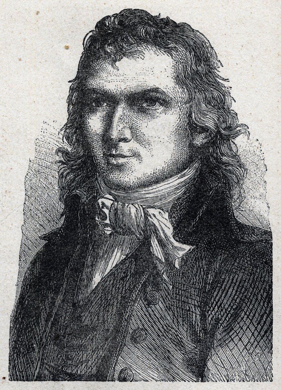 Stanislas Joseph Francois Xavier Rovere (1748-1798), francia katona és királypárti képviselő portréja. alkotó: Unknown artist
