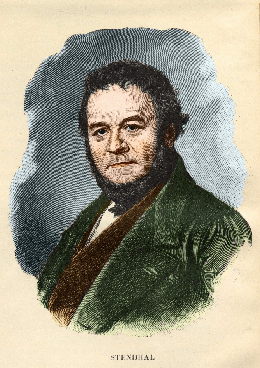 Stendhal (Henry Beyle) portréja (Grenoble). alkotó: Unknown artist