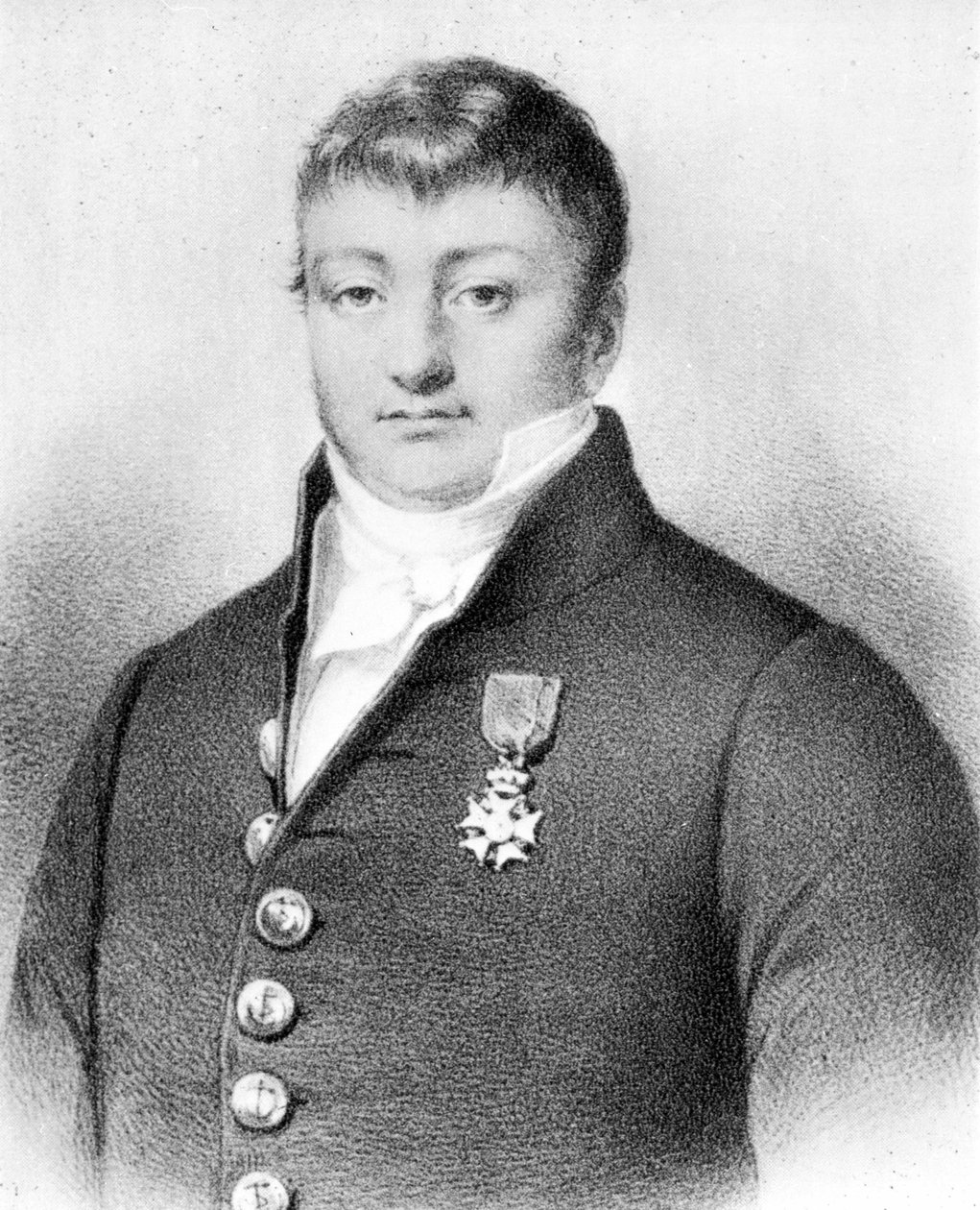 Surcouf portréja (1773 - 1827) - metszet alkotó: Unknown artist
