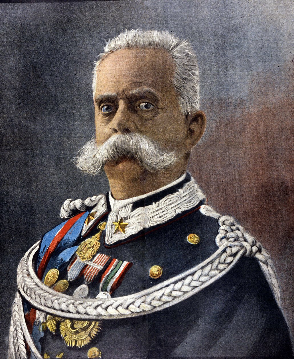 Umberto, Olaszország első királyának portréja (Humbert I alkotó: Unknown artist