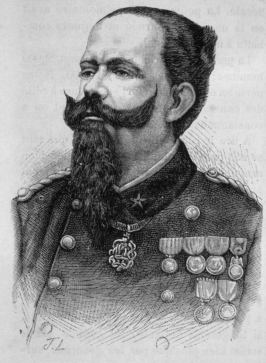 II. Viktor Emmanuel (Victor-Emmanuel) portréja (Vittorio Emanuele) (1820-1878). alkotó: Unknown artist