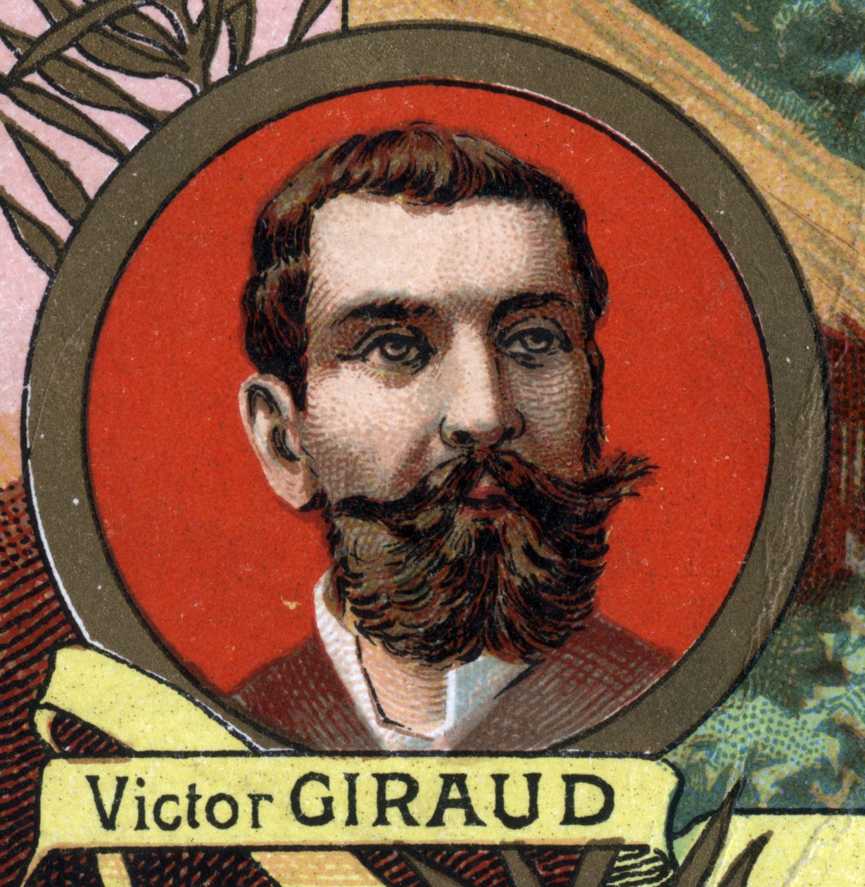 Victor Giraud 19. századi francia utazó portréja. alkotó: Unknown artist