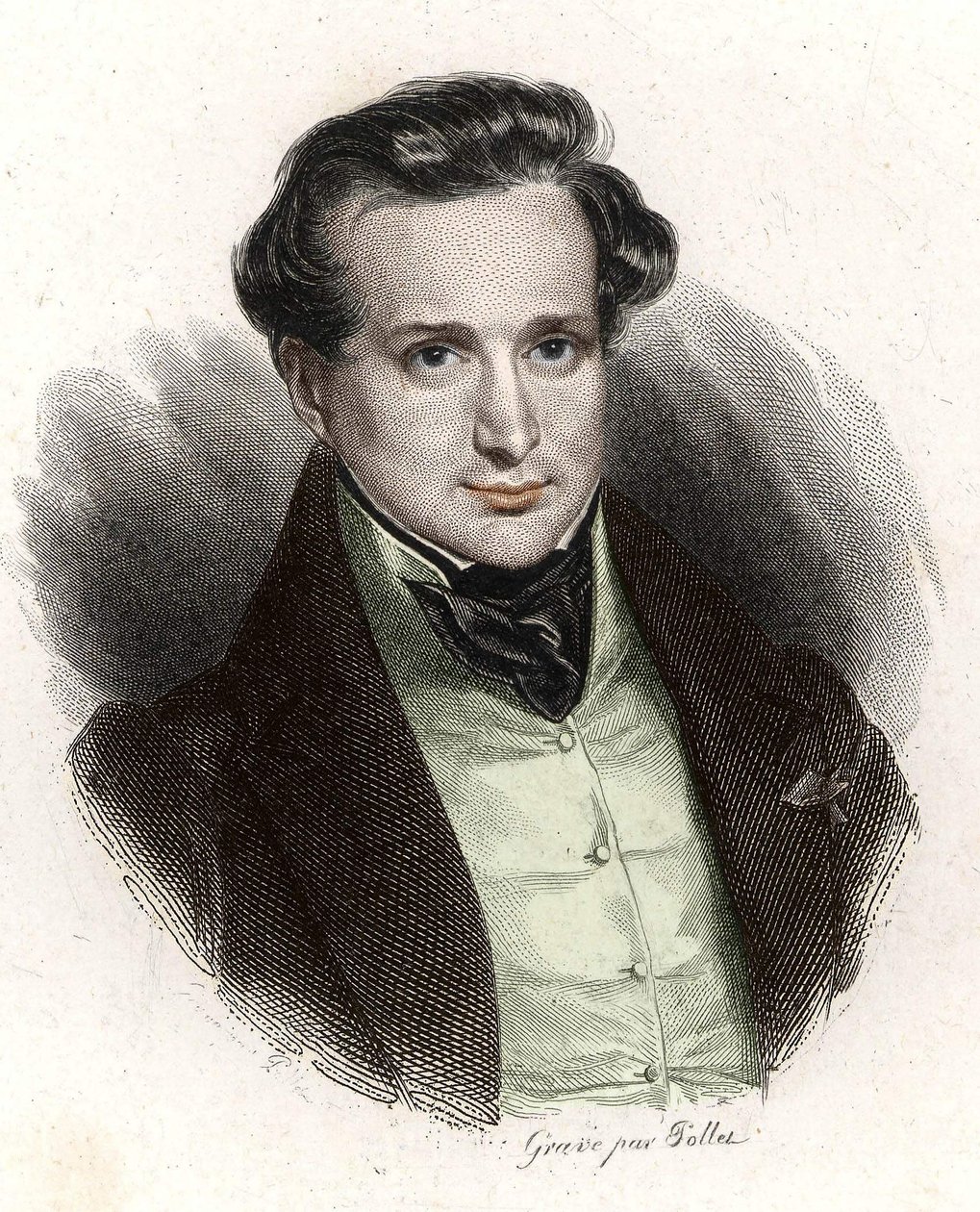 Victor Hugo fiatalember portréja alkotó: Unknown artist